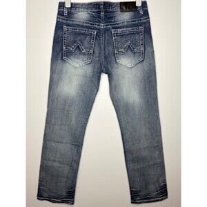 TRUE LUCK WOMEN'S BLUE COTTON BLEND JEANS SIZE 32